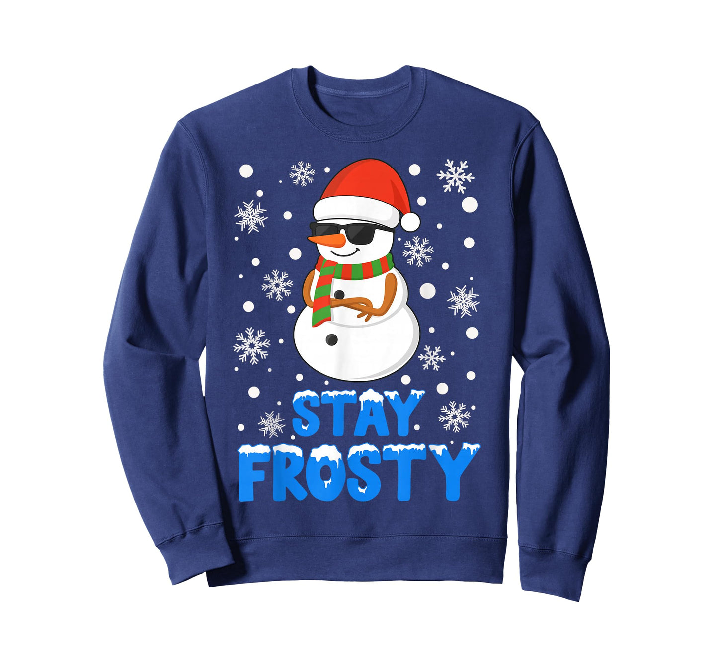 Christmas Tee Funny Frosty Xmas Cool Snowman Women Men Teens T-Shirt