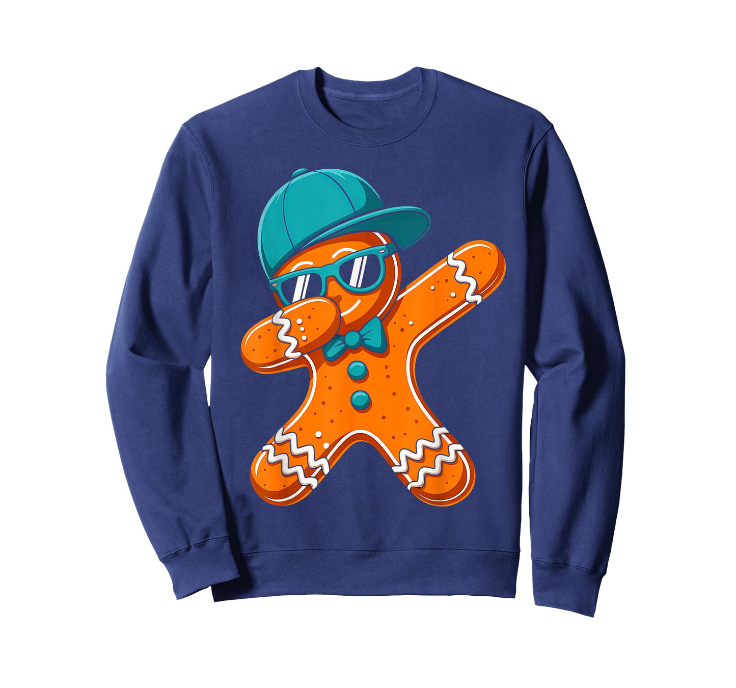 Dabbing Gingerbread Christmas Boys Kids Toddler Funny Xmas T-Shirt