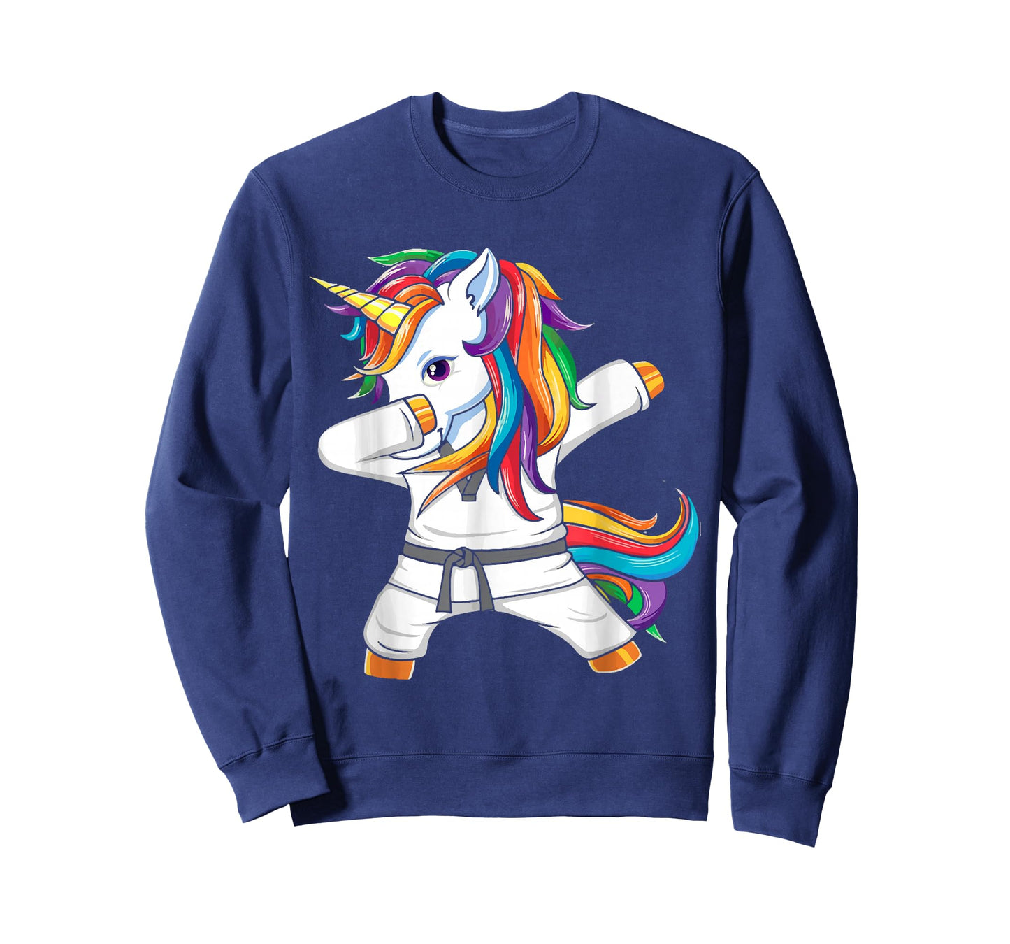 Funny Dabbing Unicorn Brazilian Jiu-Jitsu BJJ Kids Jew Jitsu T-Shirt