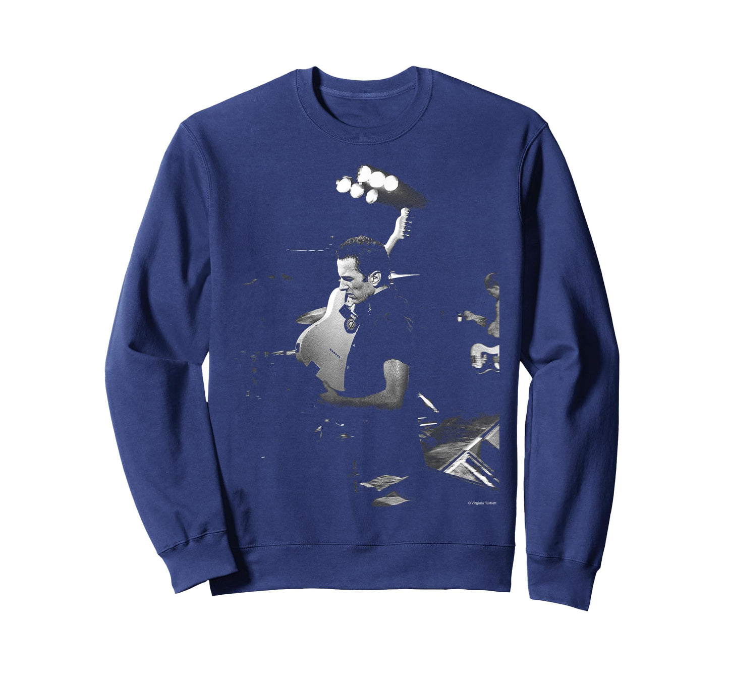 The Clash Joe Strummer at The Palais by Virginia Turbett T-Shirt