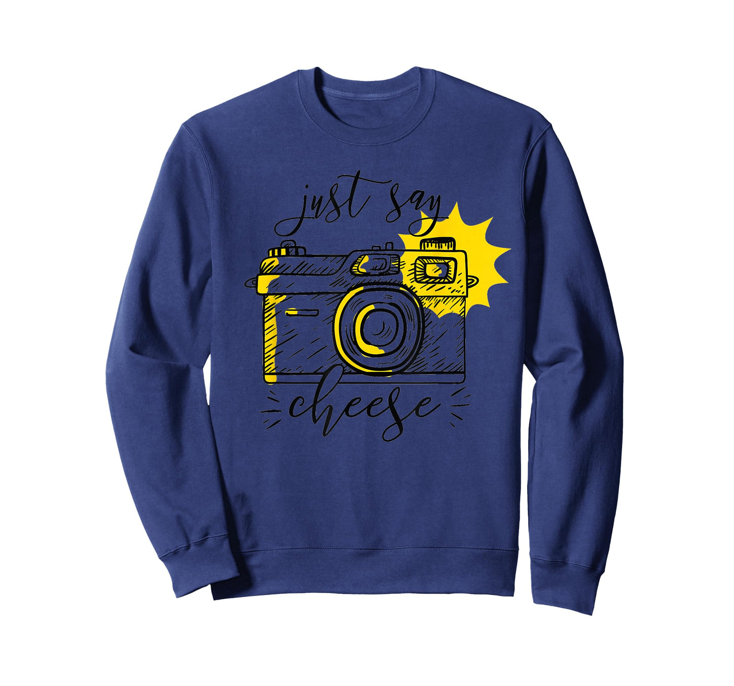 Photographer Just Say Cheese Camera Photography Gift T-Shirt