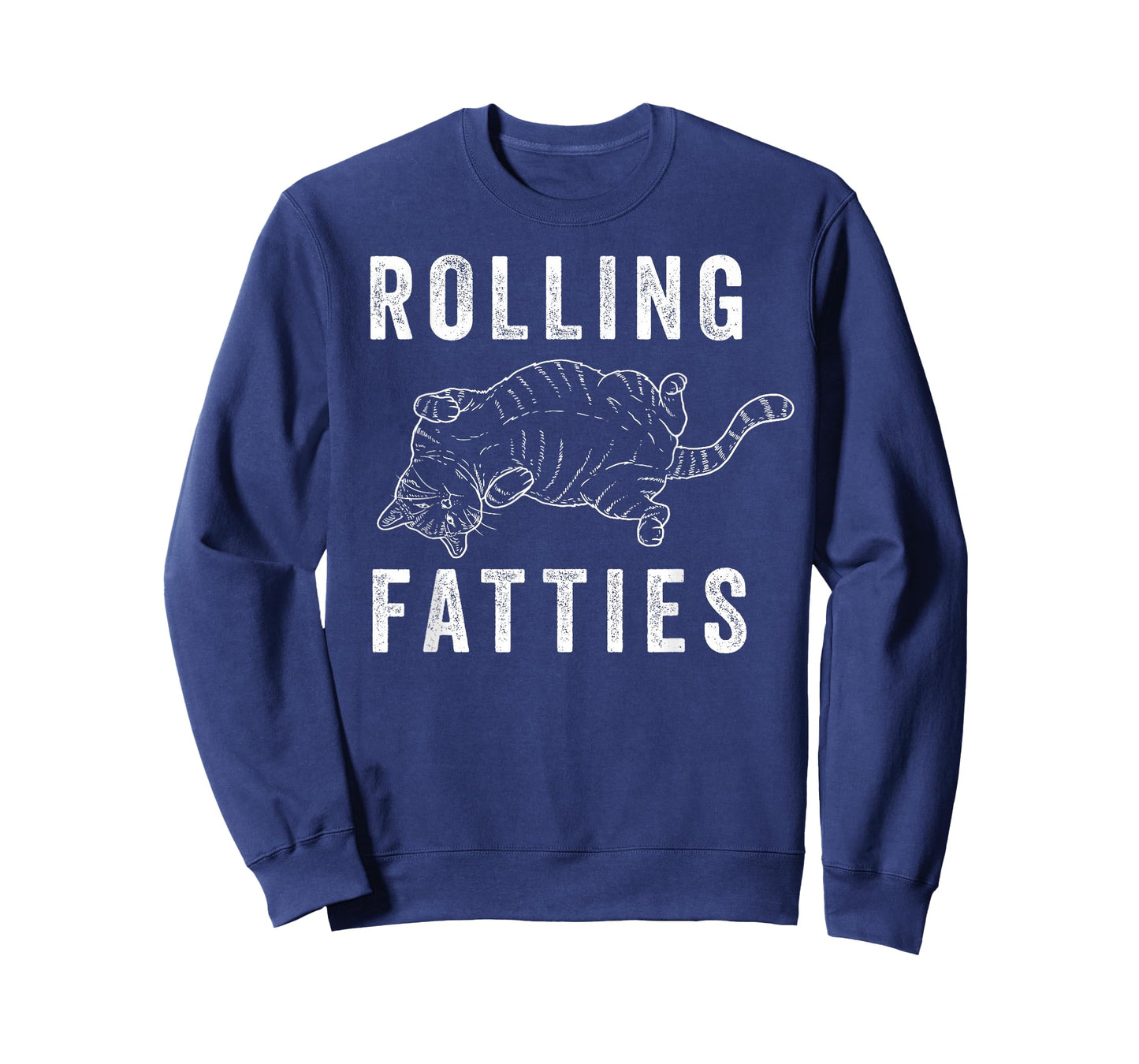 Rolling Fatties Chonk Cat Lover Gift Cat Mom Cat Dad Feline T-Shirt