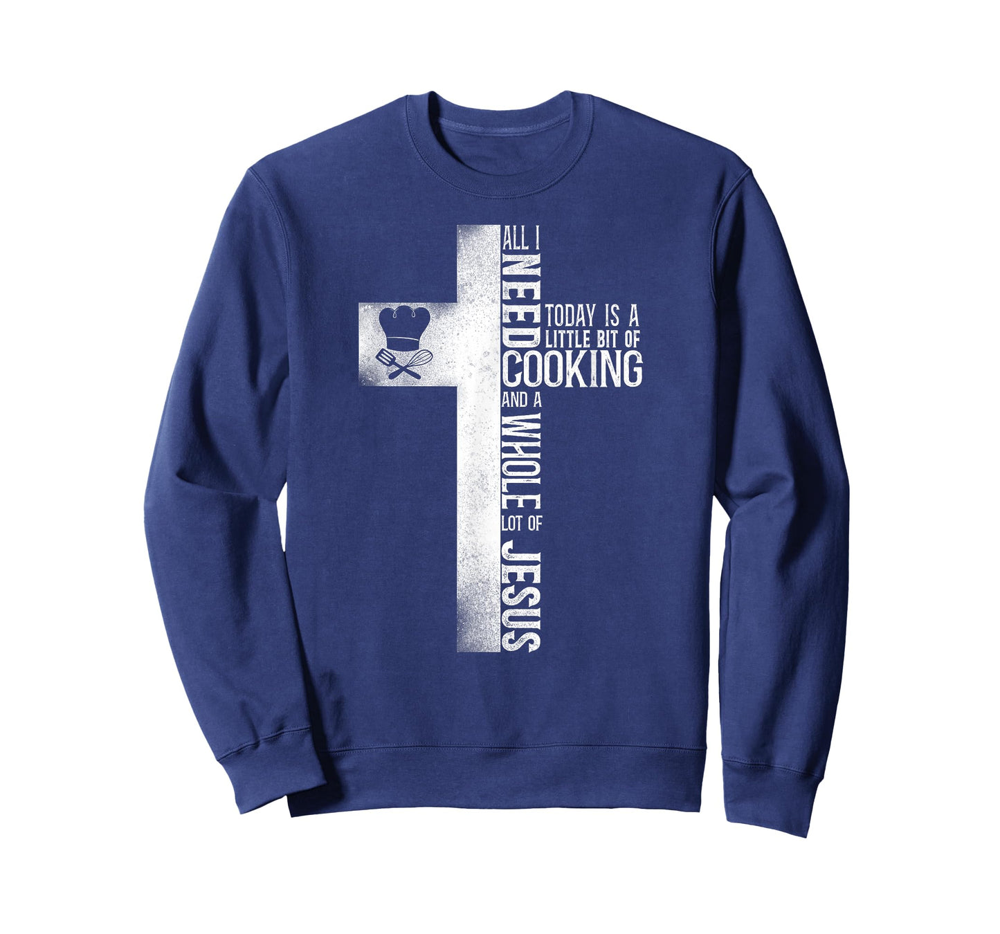 Cooking Cook Faith Jesus Cross Kitchen Chef T-Shirt