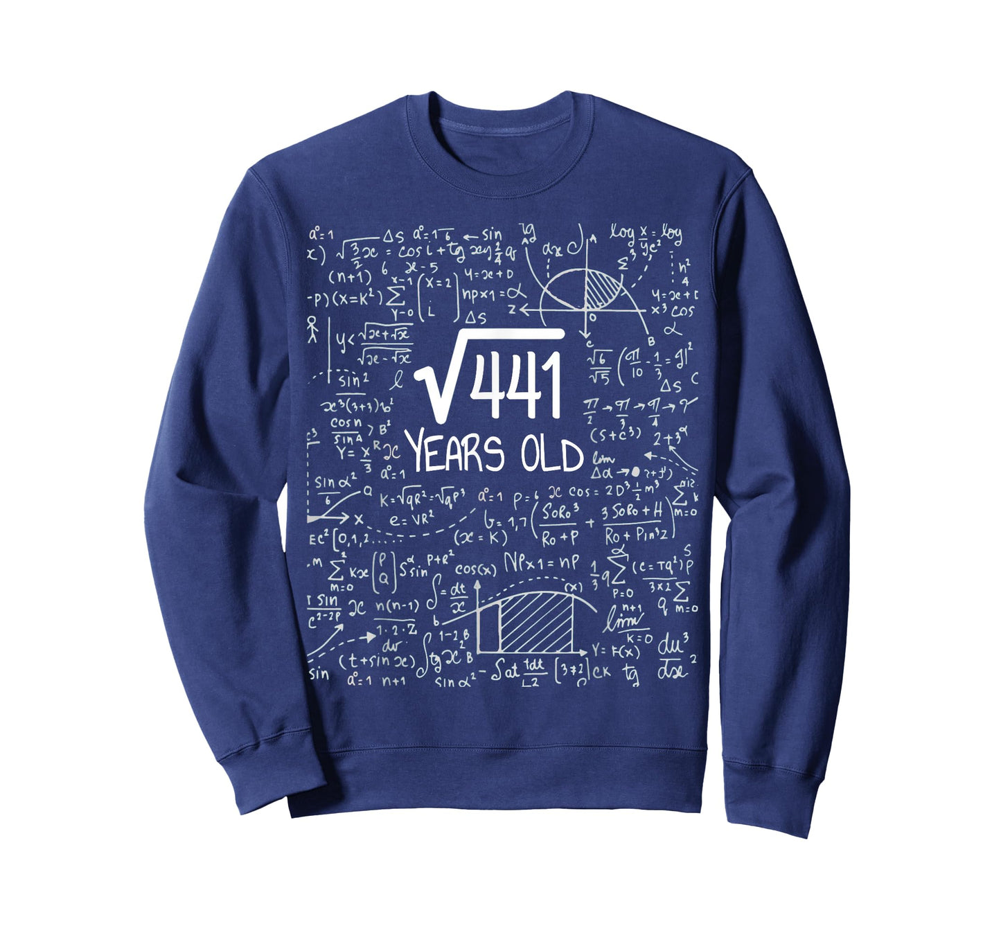 21st Birthday Design - Square Root of 441 21 Years Old T-Shirt