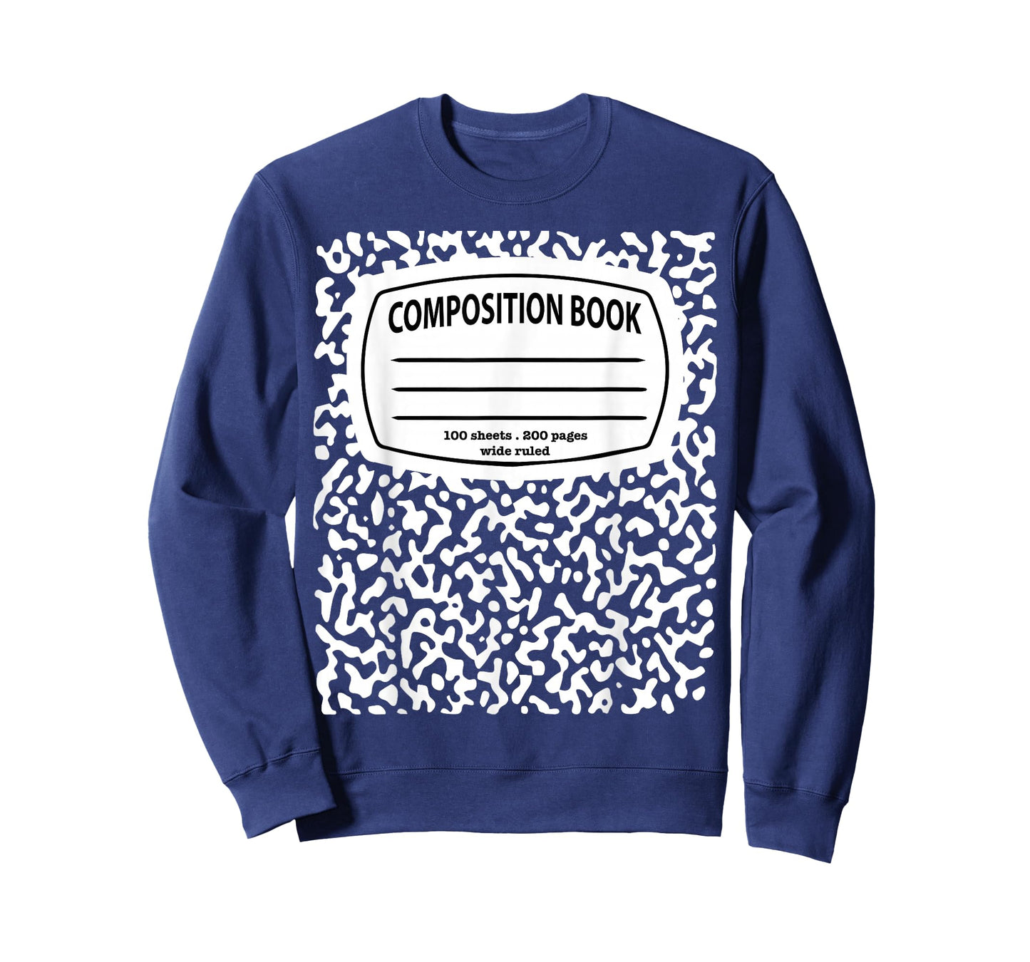 Composition Notebook Costume - Matching Group Halloween T-Shirt