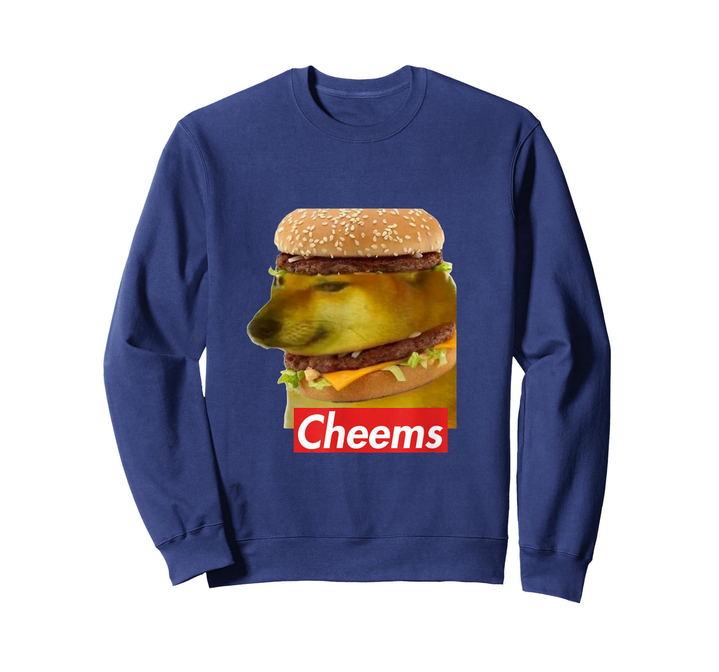 Cheems Cheemsburbger Ironic Doge Meme T-Shirt