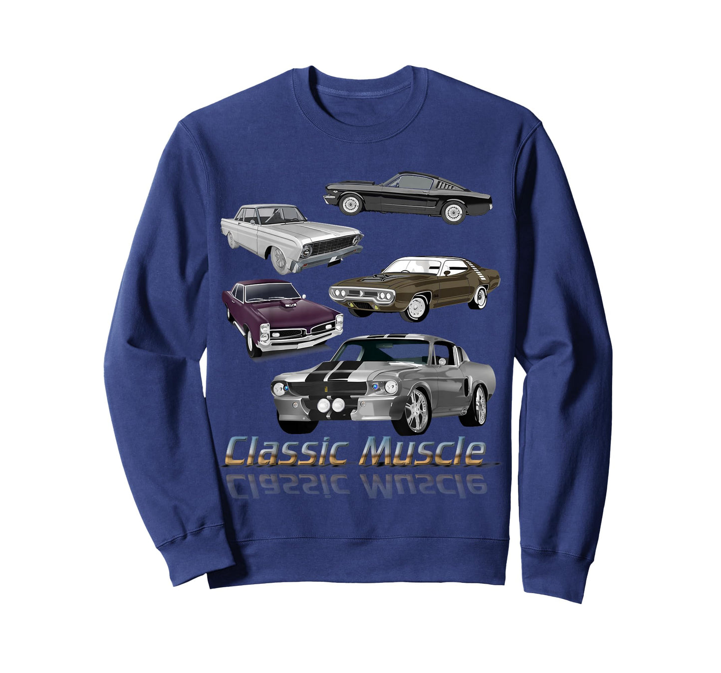 Classic American Muscle Cars Vintage Gift T-Shirt T-Shirt