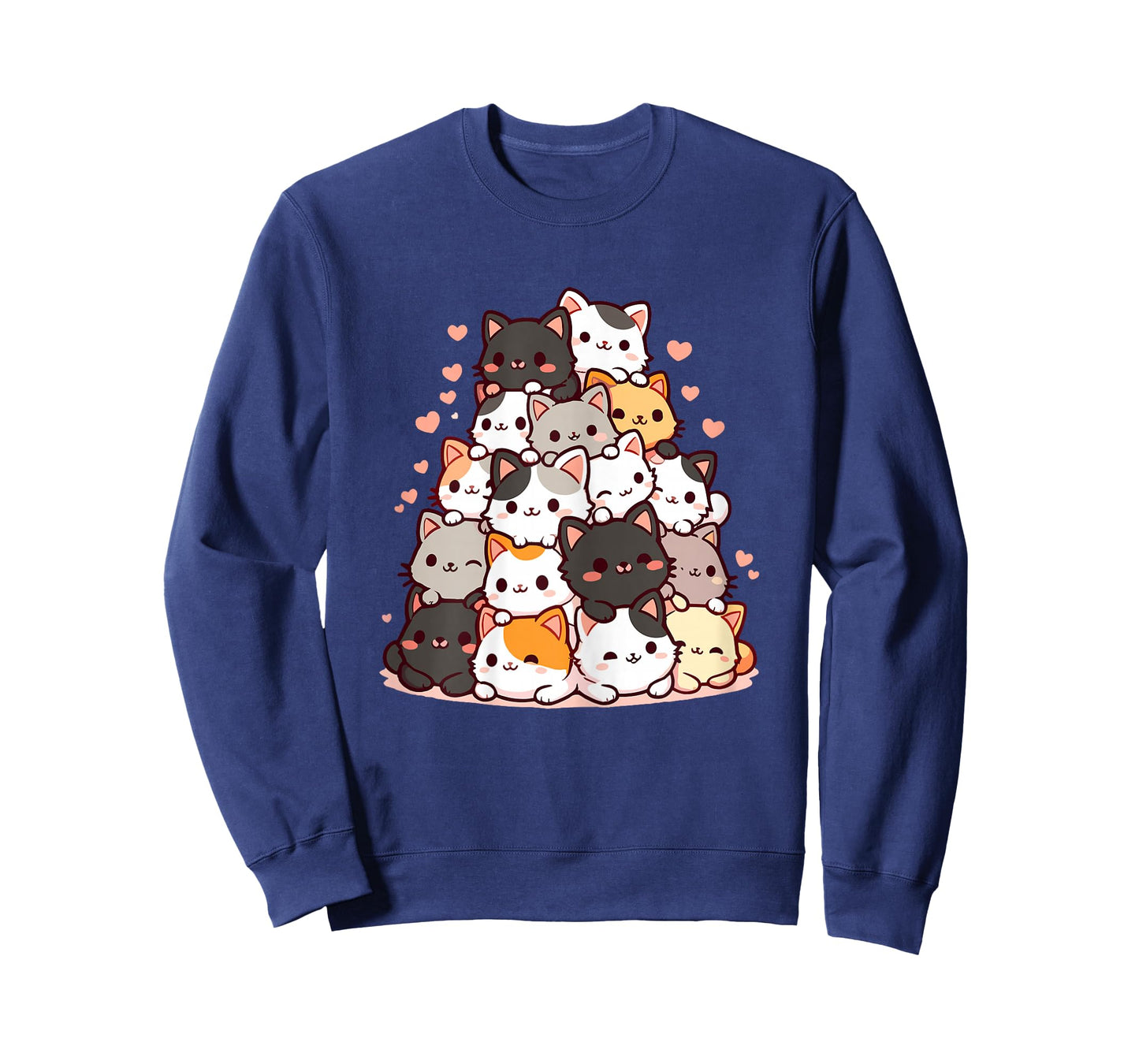 Cute Kawaii Cat Cartoon Anime Cats T-Shirt