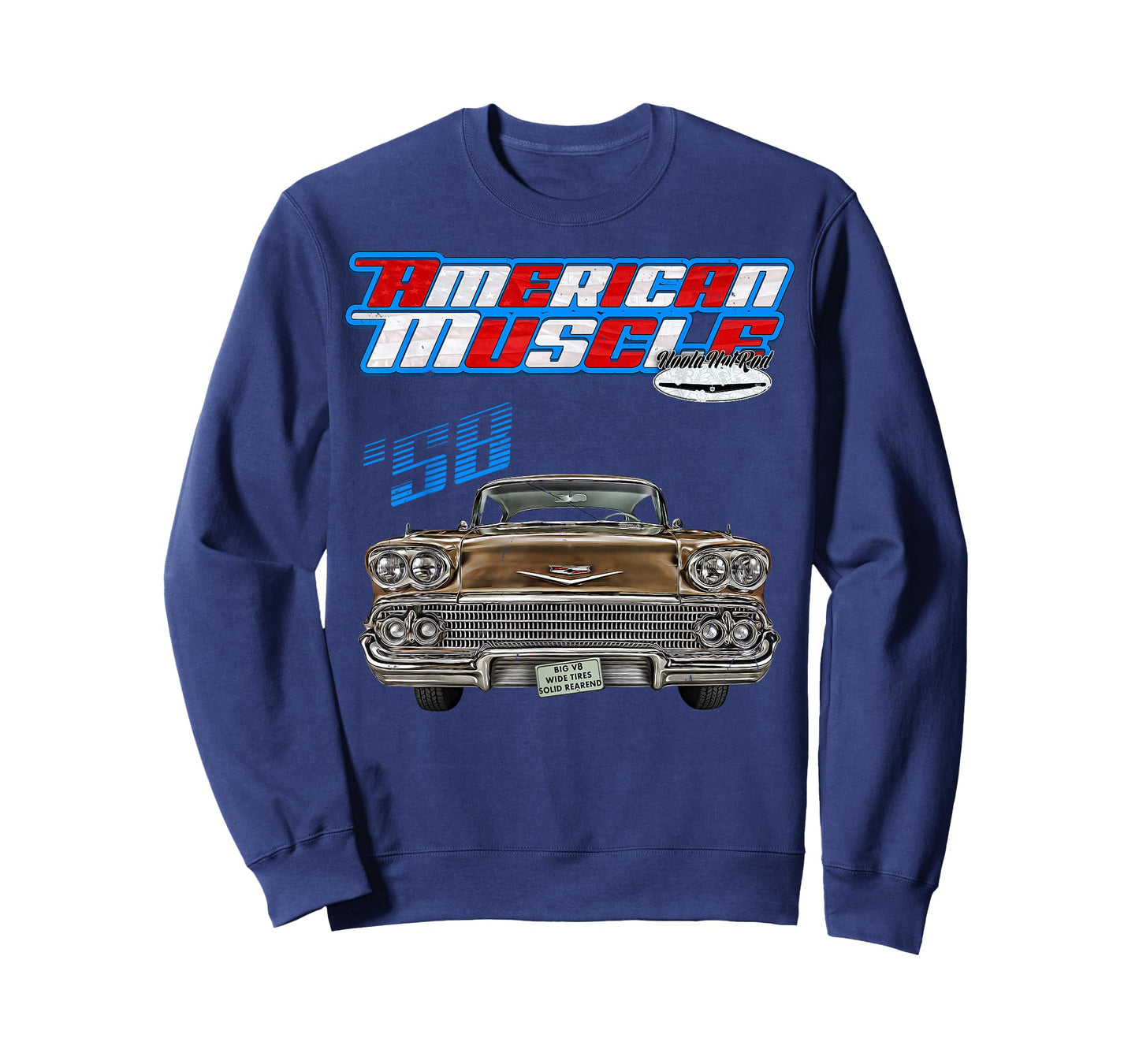 1958,Impala,BelAir,Bel Air,DelRay,Del Ray,Muscle Car,Hot Rod T-Shirt