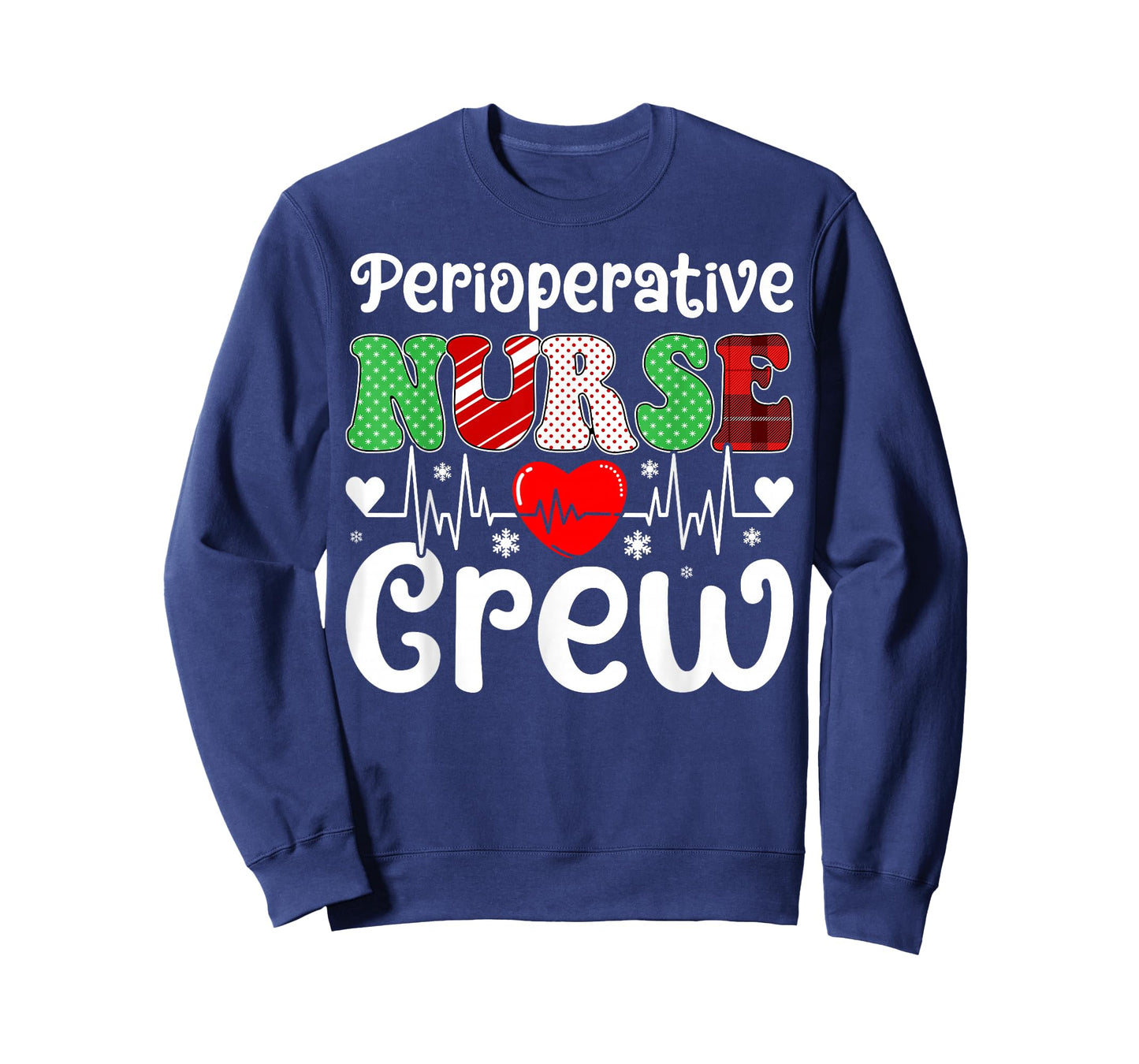 Christmas Squad Nursing Holiday Perioperative Nurse Crew T-Shirt
