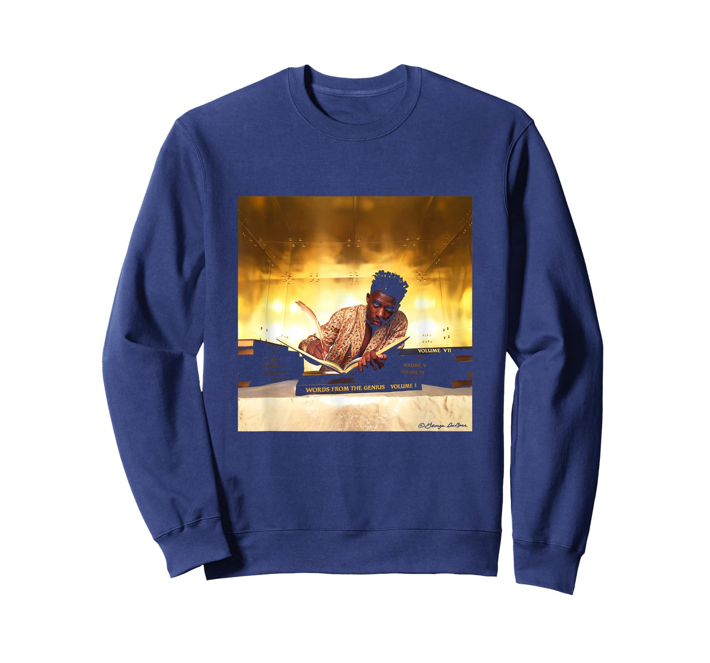 GZA Album Art Words From The Genius By George DuBose T-Shirt