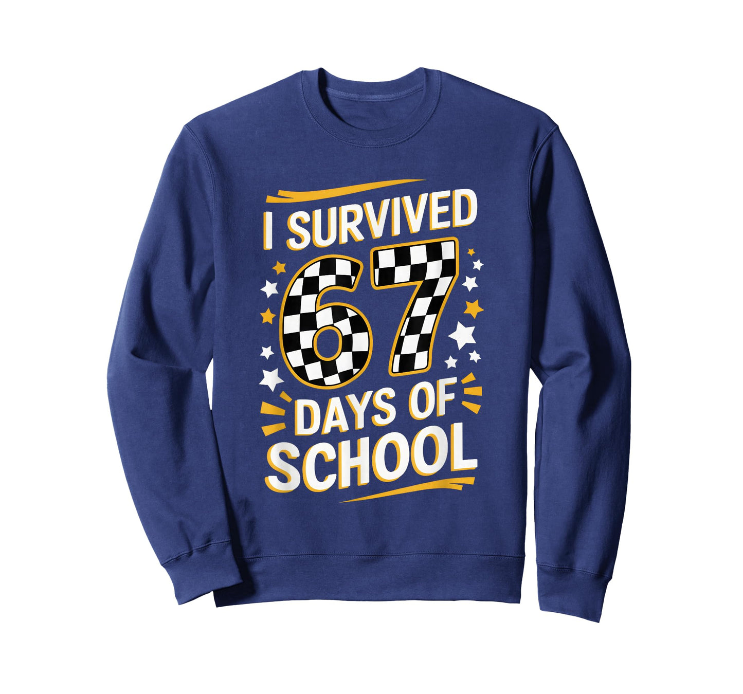 I Survived 67 Days of School Funny 67 Days Kids Teacher T-Shirt