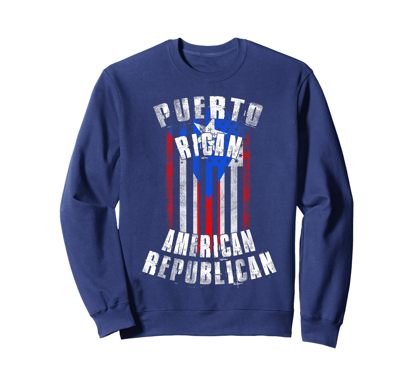 Puerto Rican American Republican - Puerto Rico and USA Flag T-Shirt