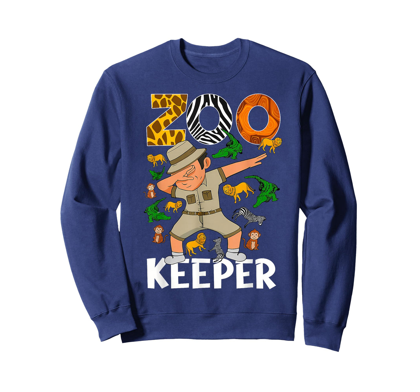 Zookeeper Dabbing Safari Animals Zoo Wildlife Lover T-Shirt