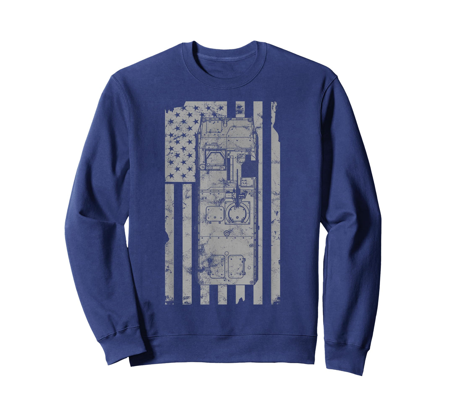 Stryker AFV Armored Fighting Vehicle Vintage Flag T-shirt