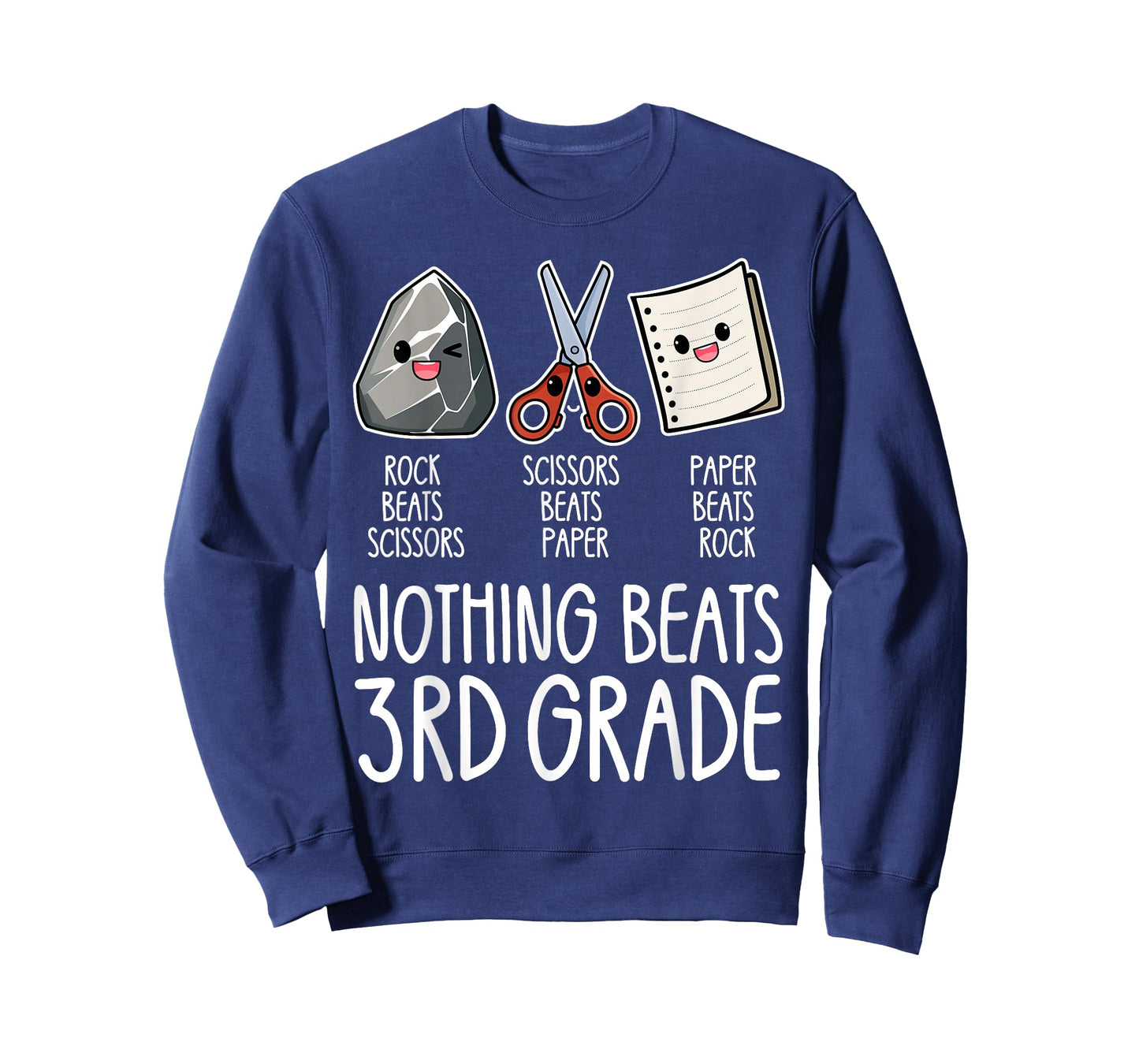 Nothing Beats 3rd Grade Funny Back to School Kids Teachers T-Shirt