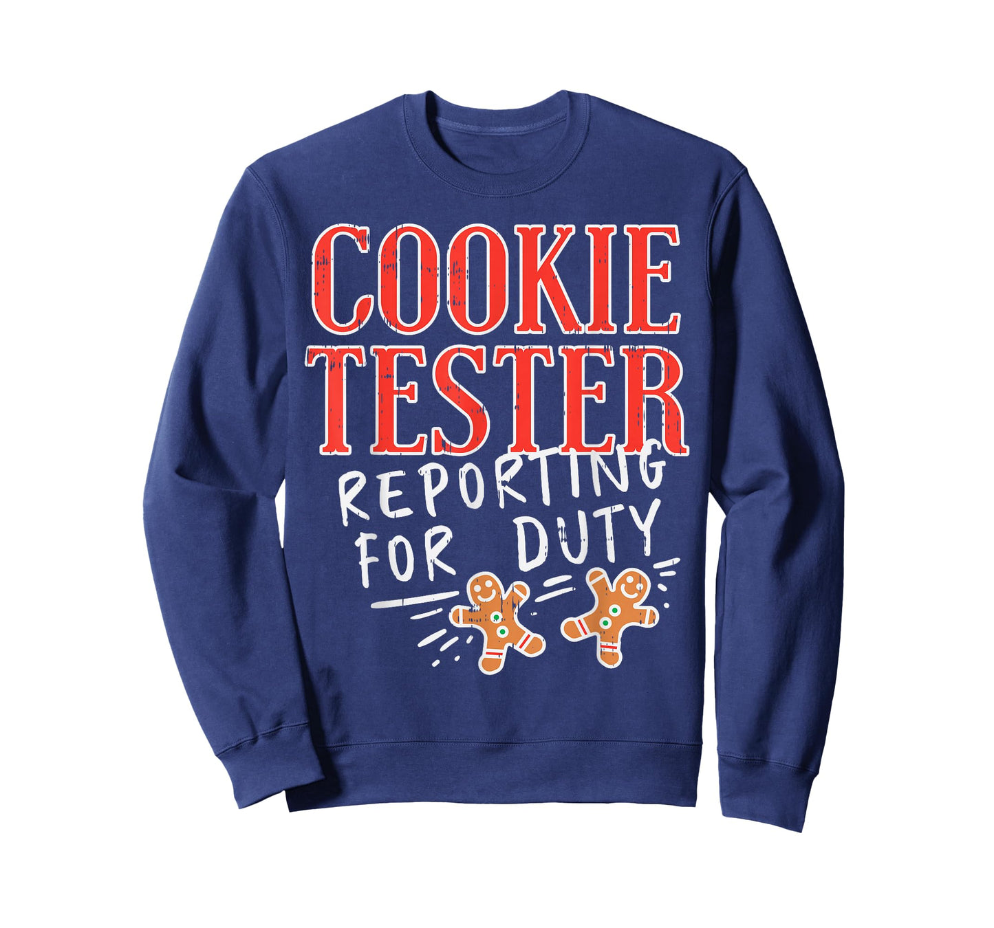 Cookie Tester Reporting Duty Funny Christmas Xmas Kids Gift T-Shirt
