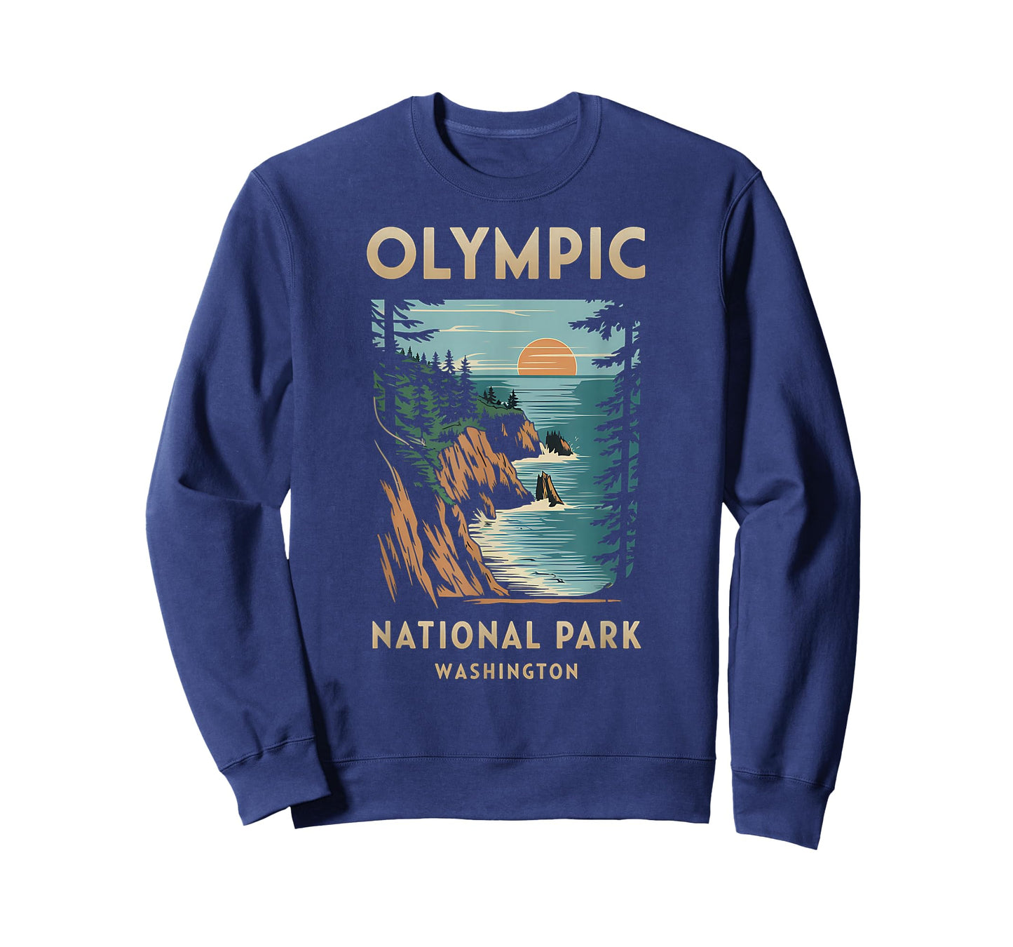Scenic Sunset at Olympic National Park Washington T-Shirt