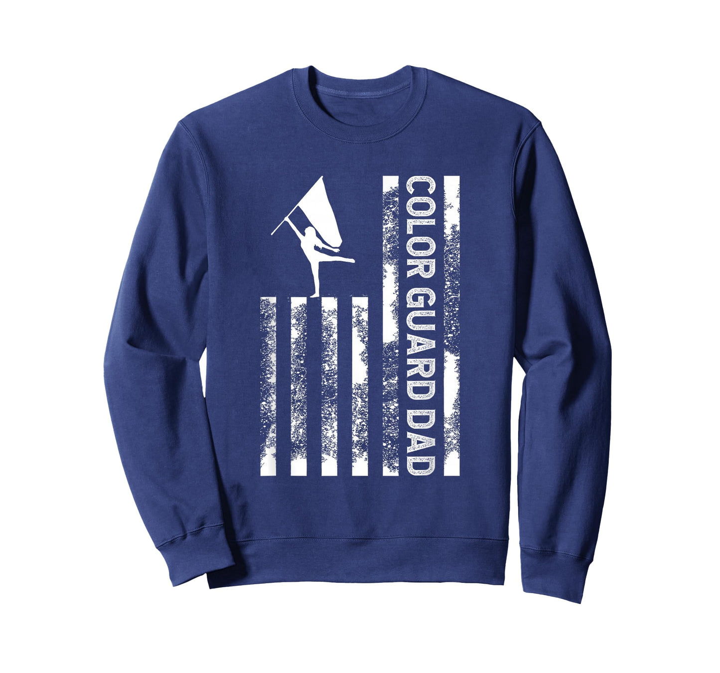 Color Guard Dad US Flag Father Of A Color Guard Member Dad T-Shirt