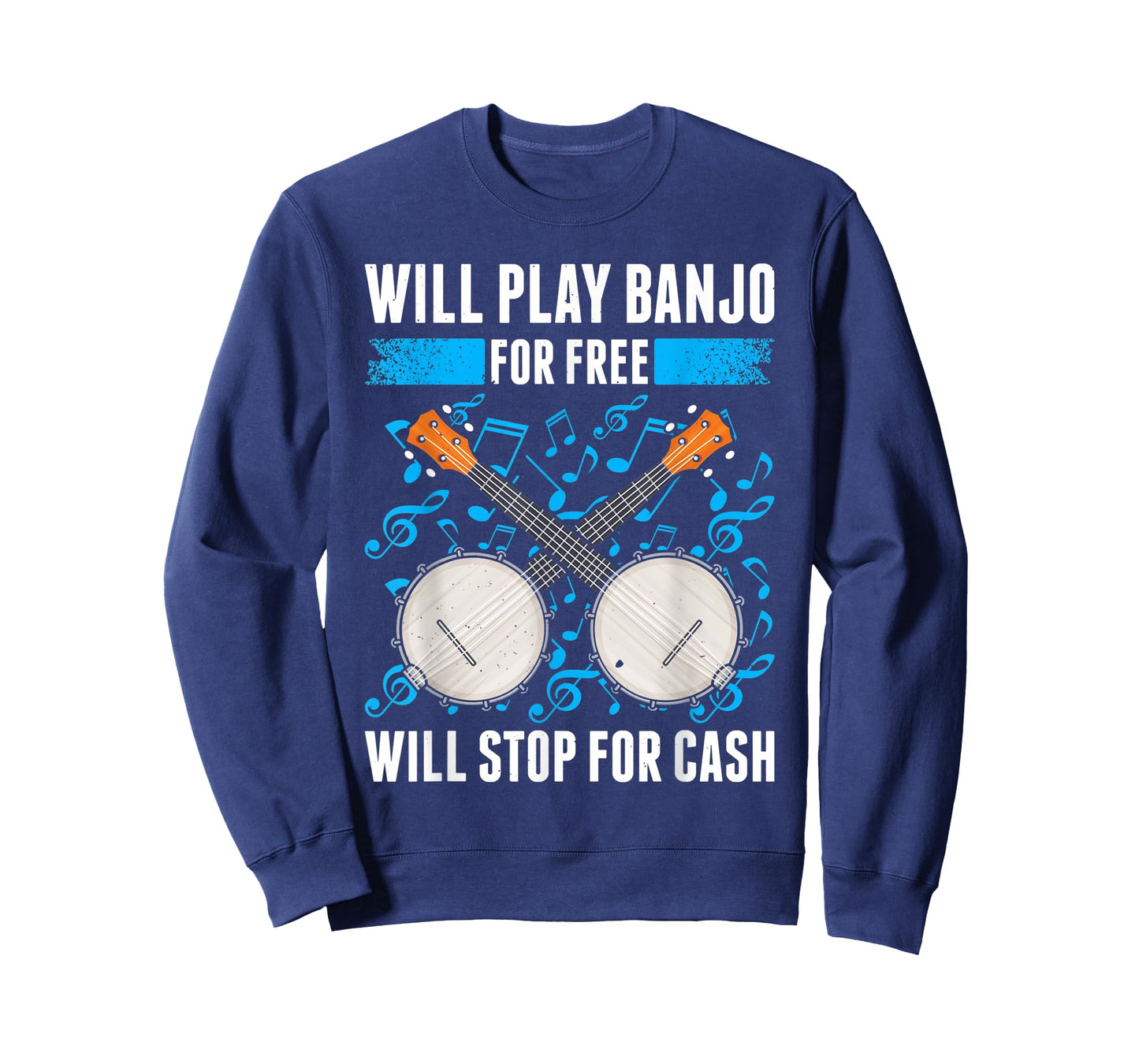 Banjo Playing Banjo Player Banjo Teacher Bluegrass Music T-Shirt