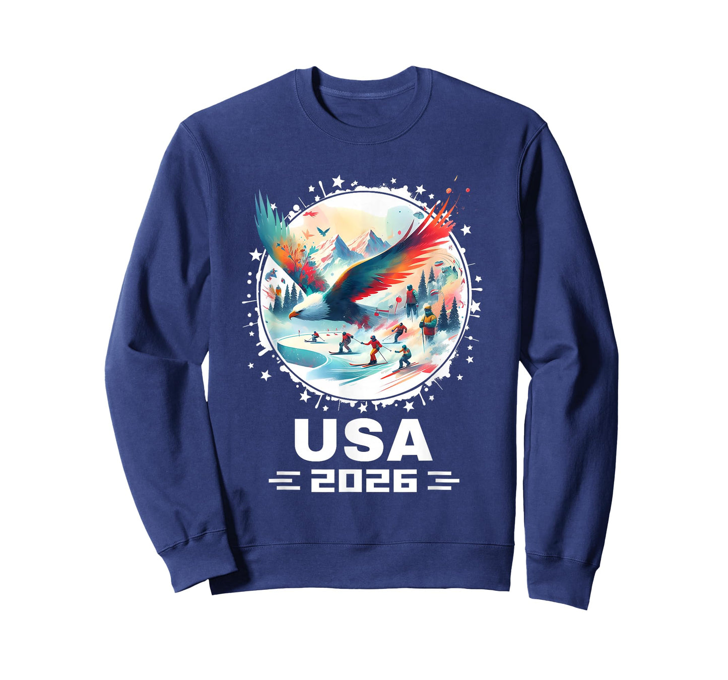 USA 2026 Go United States Winter Sport USA Team 2026 USA T-Shirt