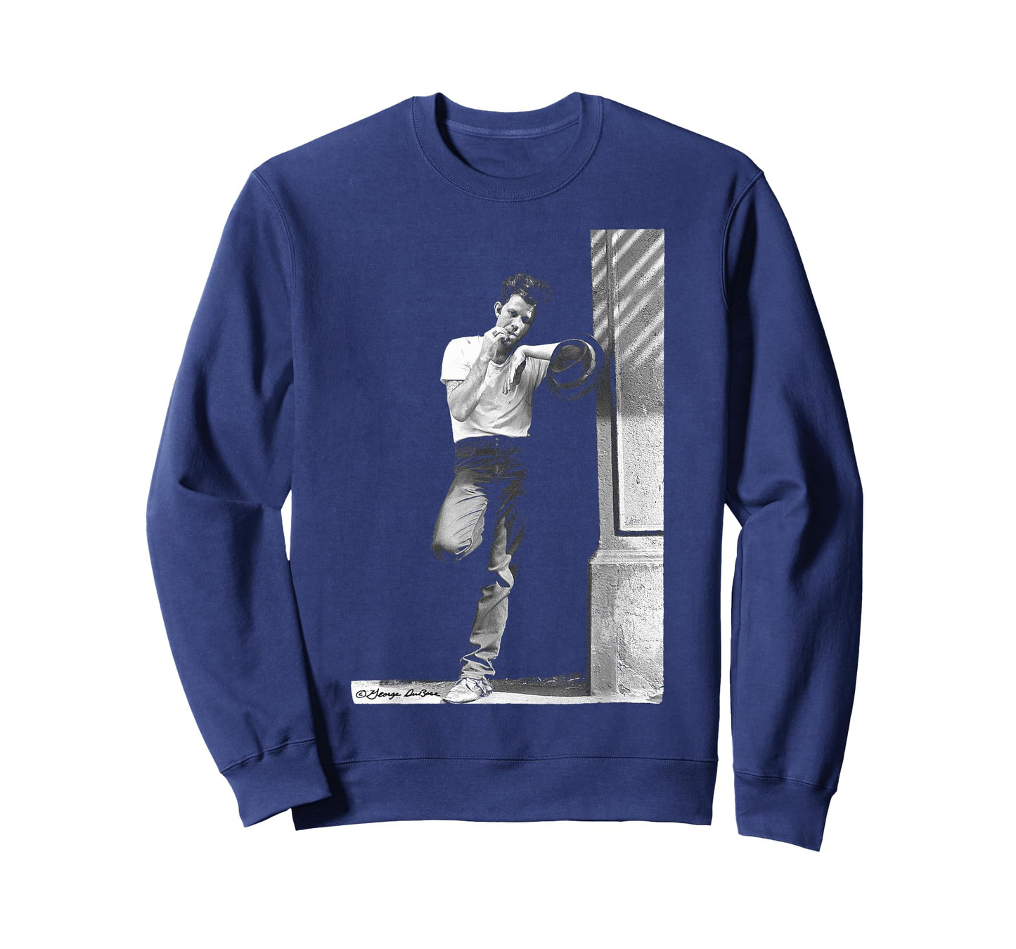 Tom Waits Portrait in Street by George DuBose T-Shirt
