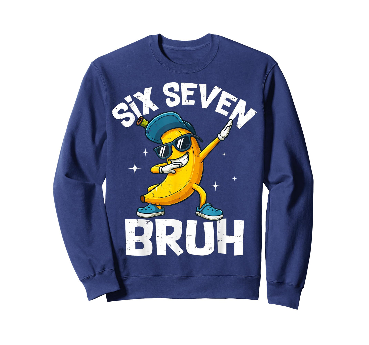 67 Bruh Dabbing Banana Six Seven Meme 6 7 Bananas Gen Alpha T-Shirt