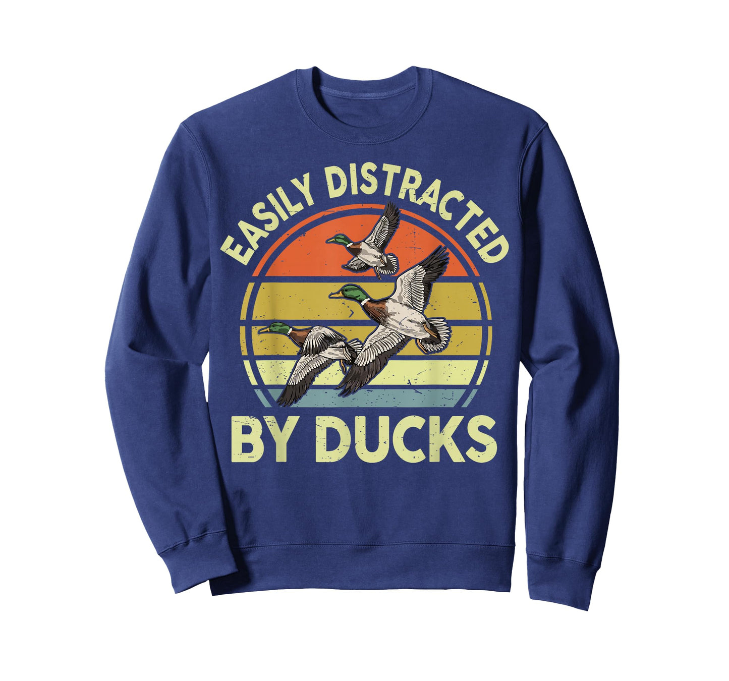 Easily Distracted Duck Hunting Gift Dad Hunter Son Daughter T-Shirt