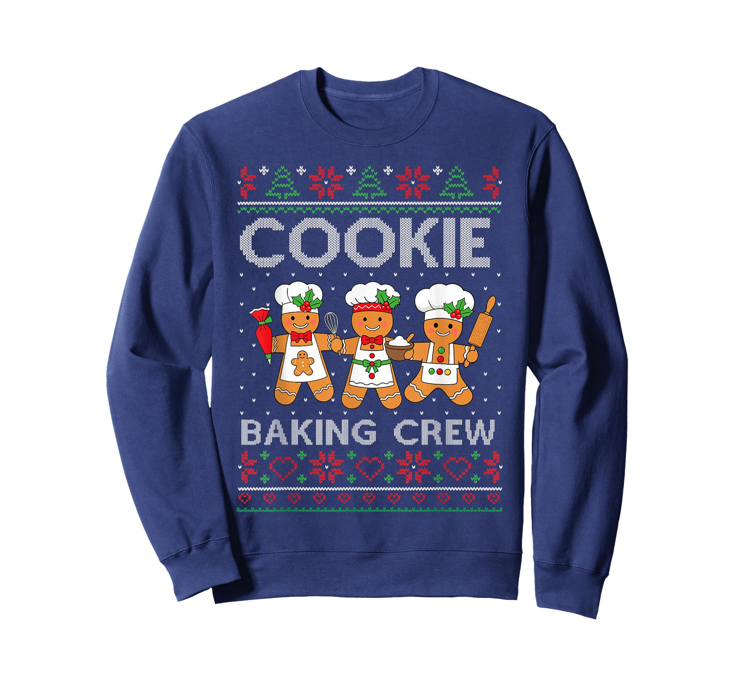 Christmas Cookie Baking Crew Family Baking Team Funny Cookie T-Shirt