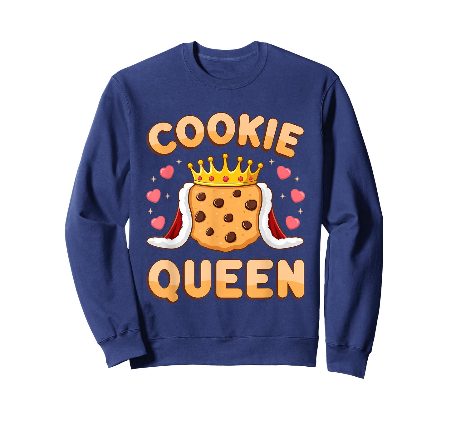 Cookie Queen Funny Cookie Mom Cookie Dealer Women Girls T-Shirt