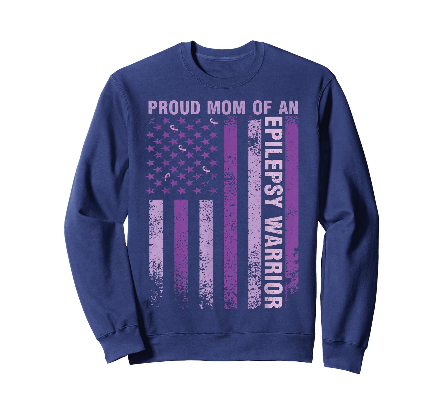 Proud Mom Of An Epilepsy Warrior Epilepsy Awareness Month T-Shirt