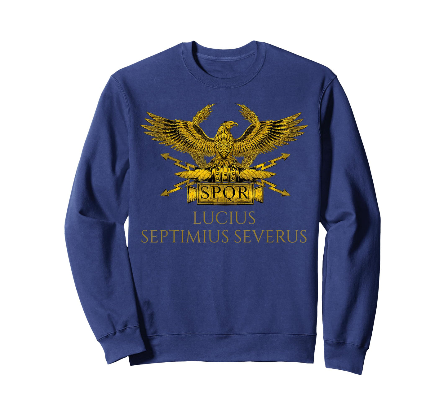 Ancient Rome - Roman Emperor Septimius Severus - SPQR Eagle T-Shirt
