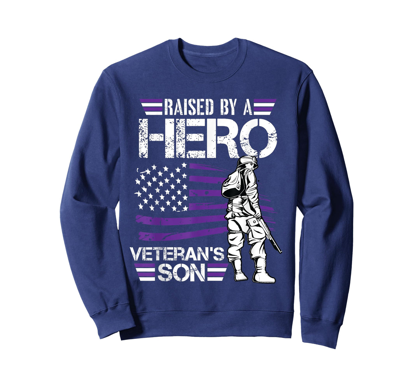 Veteran Son Month Of The Military Child Army Soldier Kids T-Shirt