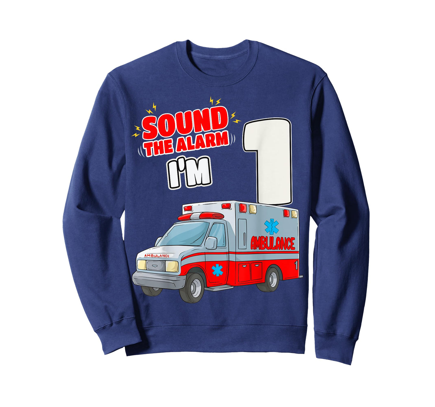 1st Birthday Medical Ambulance EMT 1 Year Old EMS Paramedic T-Shirt