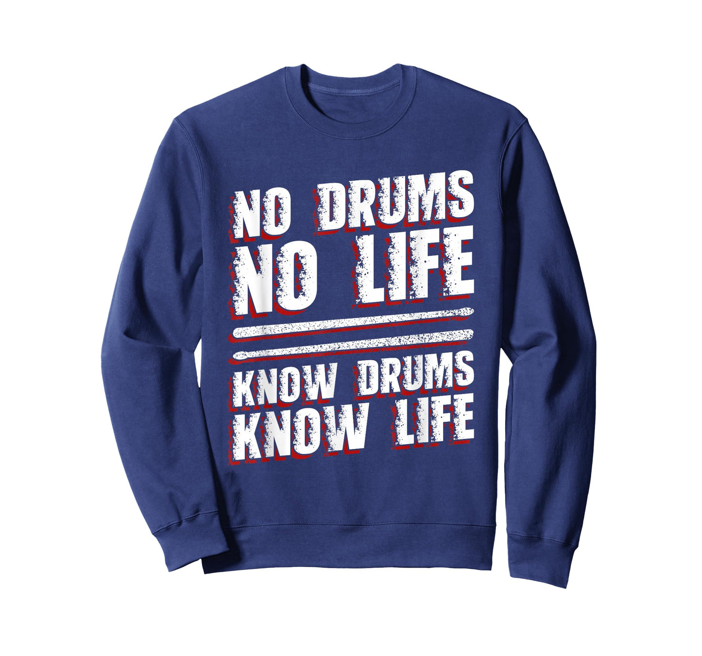 No Drums No Life Know Drums Know Life - Drums Rock Drummer T-Shirt