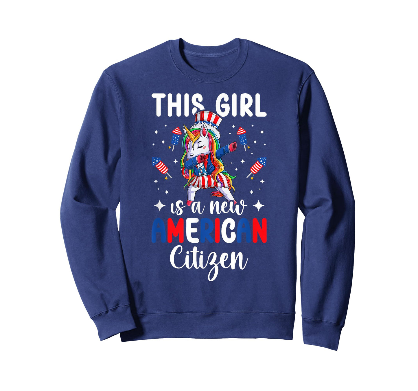 This Girl Is A New American Citizen New US Citizen USA T-Shirt
