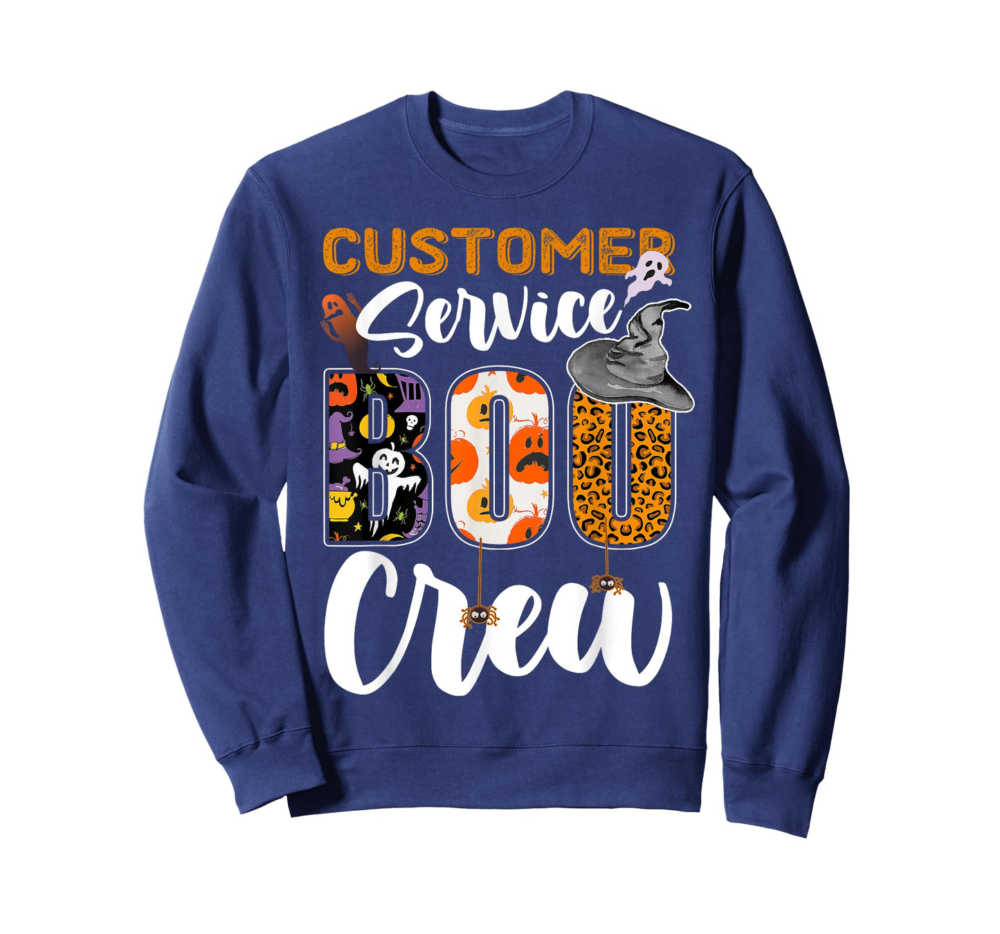 Customer Service Boo Crew Halloween Matching Specialist T-Shirt
