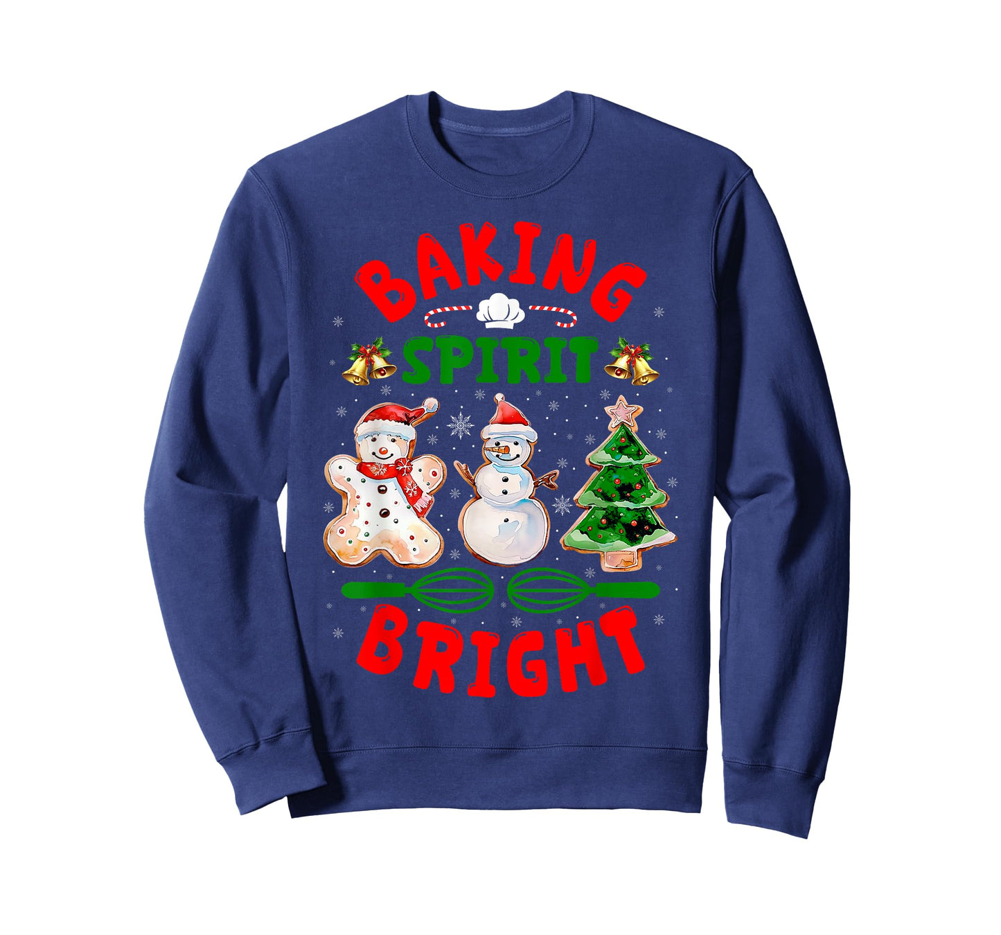 Baking Spirit Bright Donut Christmas Tree Xmas Cookie Kids T-Shirt