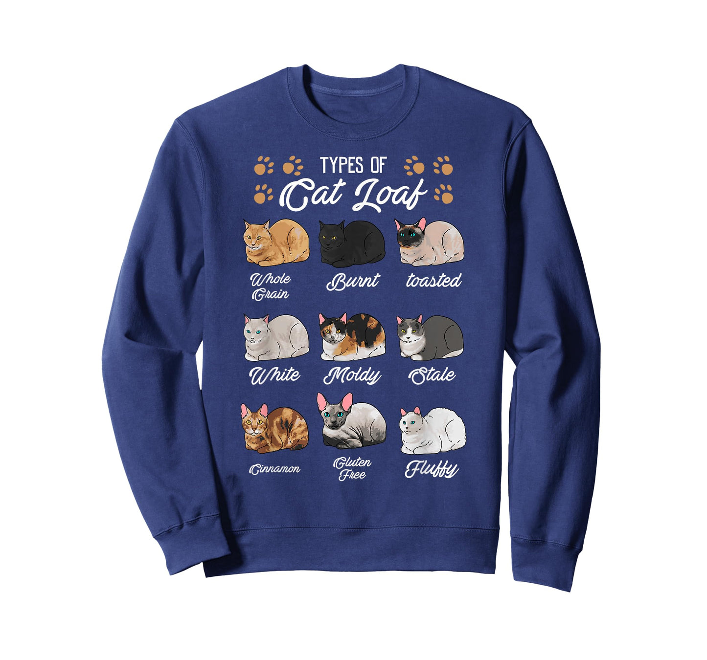 Cat Lover's Kitty Kitten Loaf Shirt - Classic Fit Crew Neck Black T-Shirt