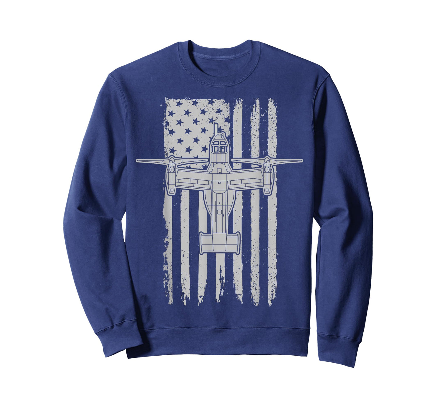 V-22 Osprey Military Helicopter American Flag V22 T-Shirt for Women Kids Men