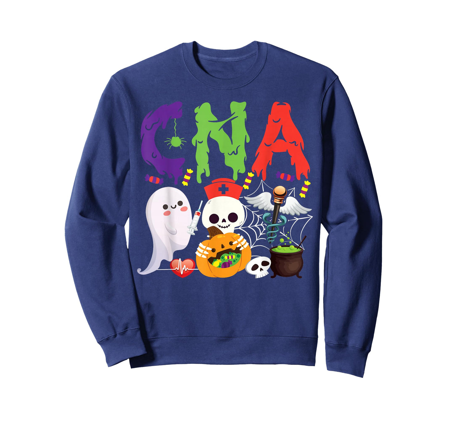 CNA Nurse Certified Nursing Assistant Halloween Cna T-Shirt