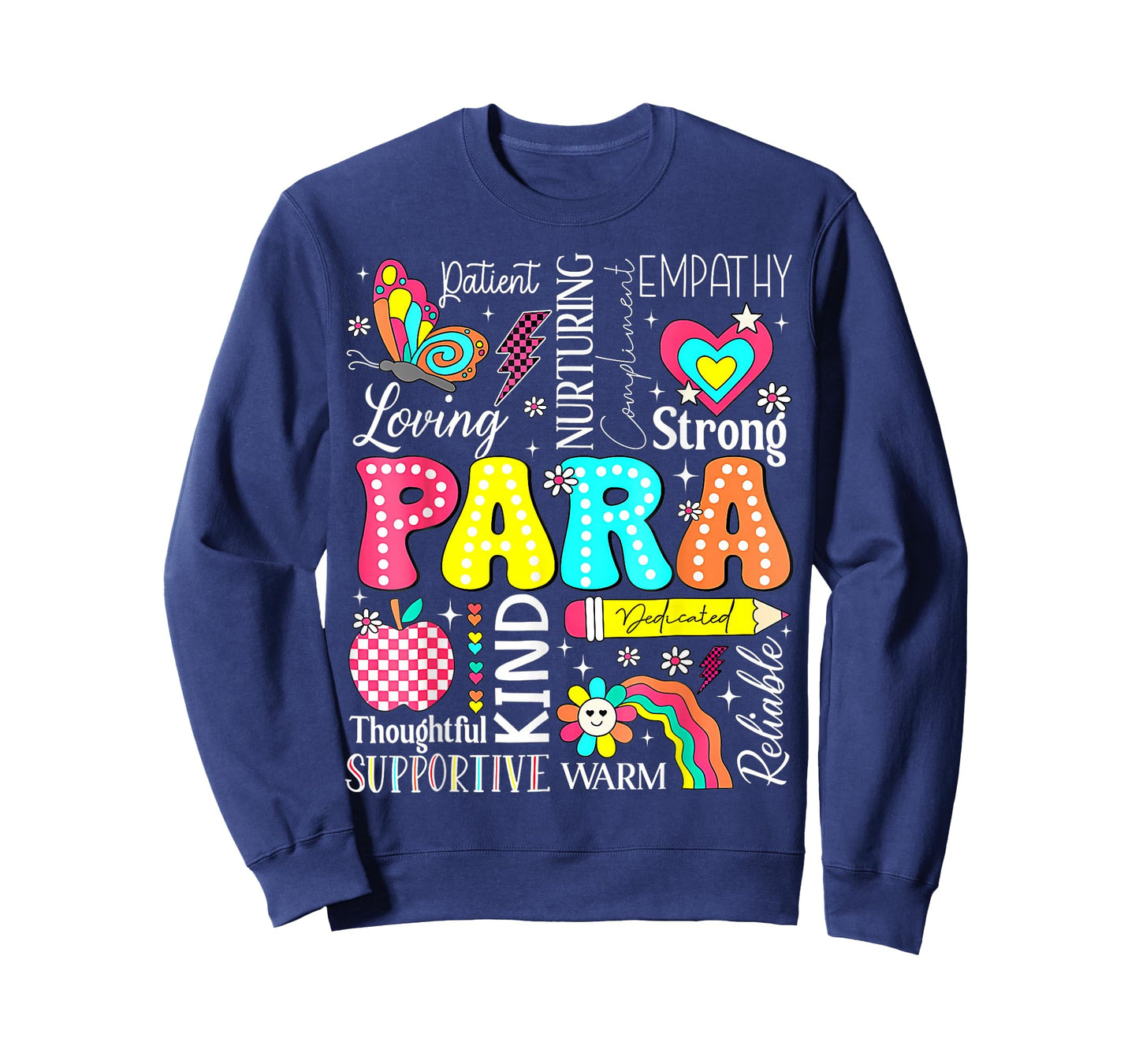 Para Paraprofessional Paraeducator First Day Back To School T-Shirt