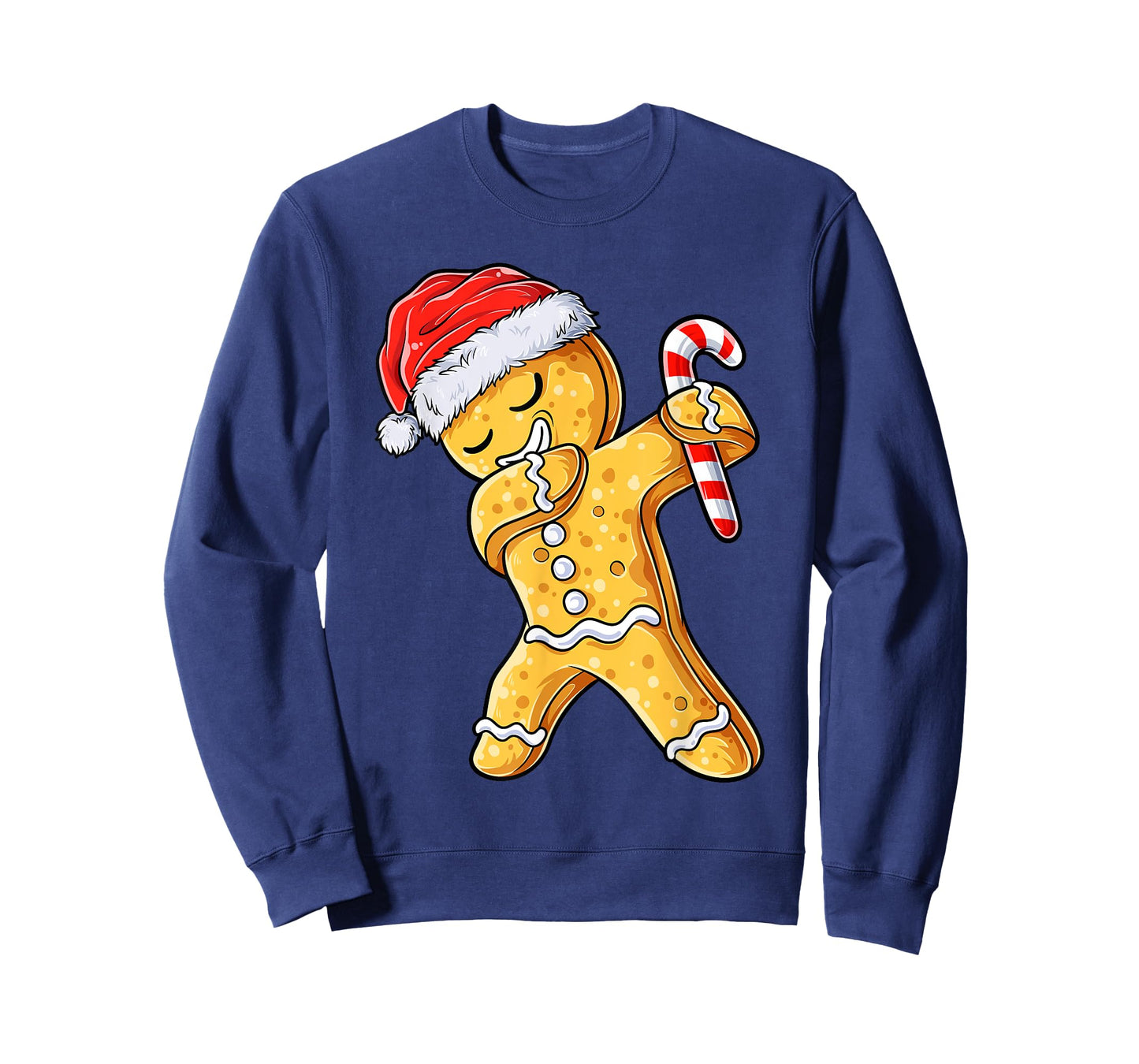 Christmas Gingerbread Man Dabbing Cool Cookie Dab Xmas Kids T-Shirt