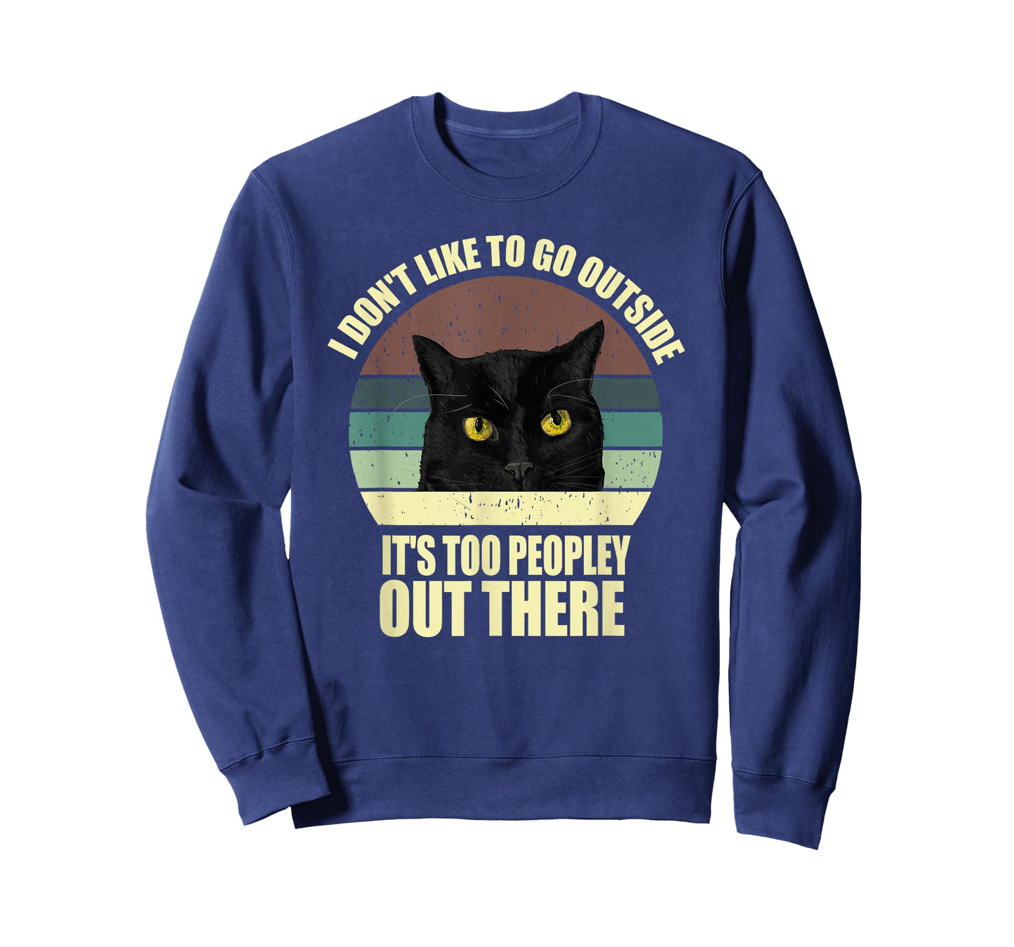 Anti-Social But Cat-Friendly – Funny Introvert Design T-Shirt