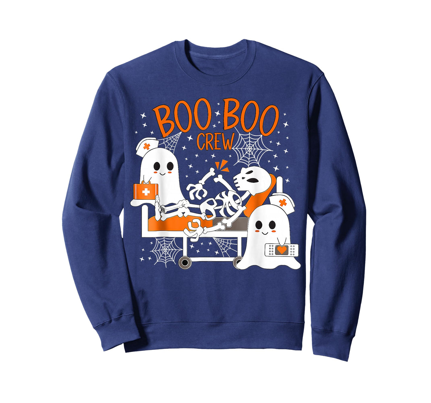 Cool Boo Boo Crew Ghost Doctor Paramedic Nurse Halloween T-Shirt