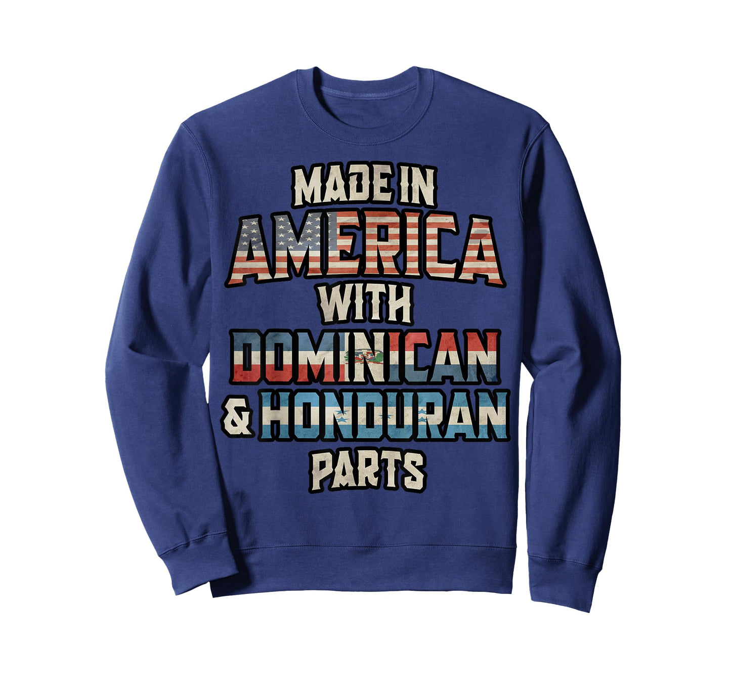 Dominican And Honduran Made In America Mix Heritage Vintage T-Shirt