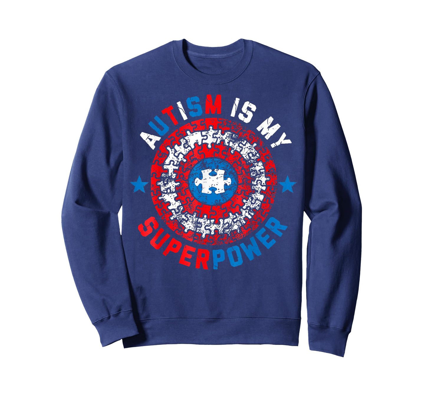 Autism is My Superpower Autism Awareness Autistic for Boys T-Shirt