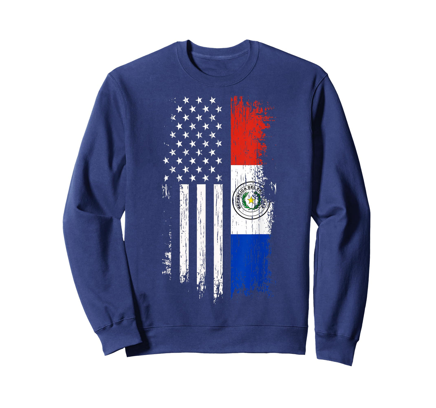 Paraguayan American Flag T-Shirt - Pride Paraguay USA Shirt T-Shirt