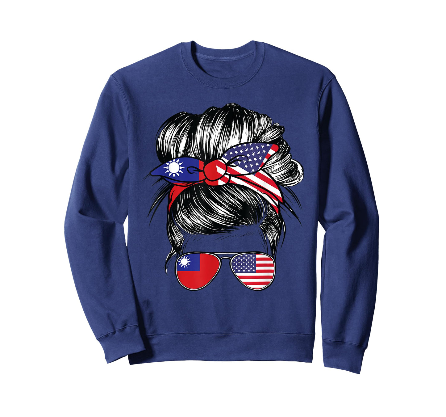 Taiwan Flag Taiwanese Women American USA Heritage Taiwan T-Shirt