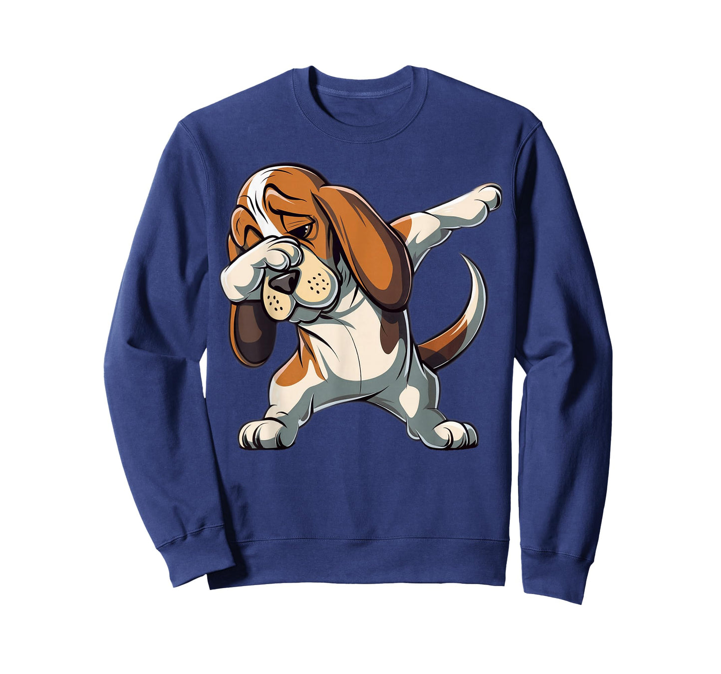 Dabbing Basset Hound Dab Dance Dog Lover Gifts for Men Women T-Shirt